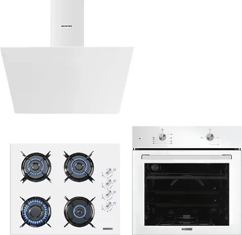 Kumtel Home Basic Cam Ankastre Set