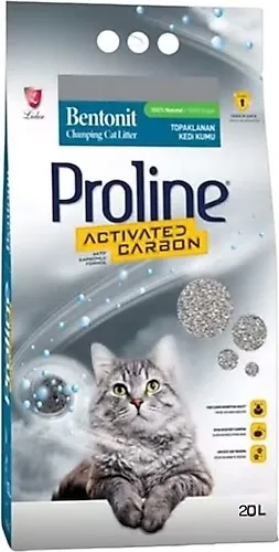 Proline Bentonit Aktif Karbonlu 20 lt Kedi Kumu