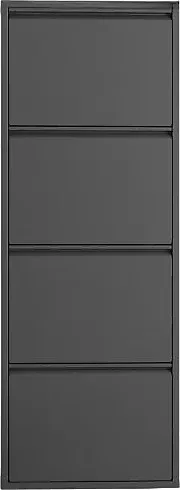 Evdemo 4 Kapaklı Metal Ayakkabılık
