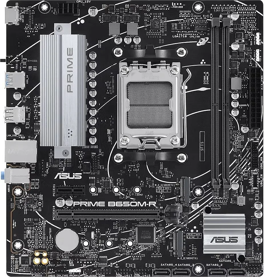 Asus Prime B650M-R AMD B650M Soket AM5 mATX DDR5 Anakart